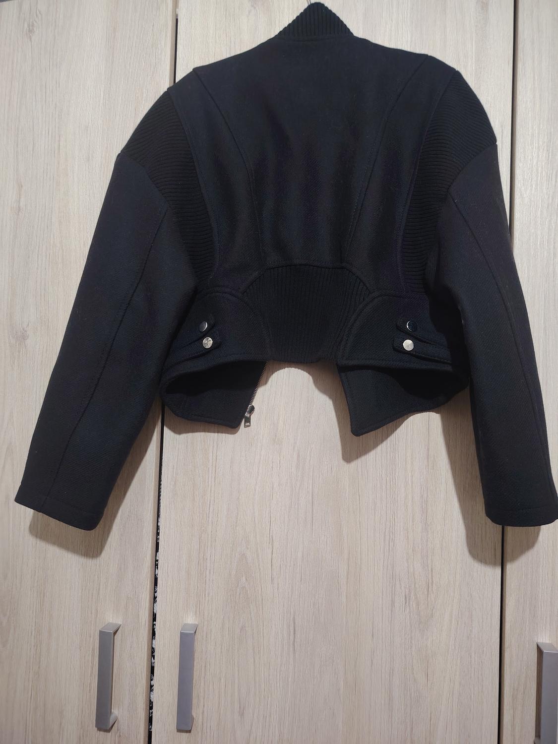 ZW COLLECTION MANTECO WOOL BIKER JACKET - Image 2