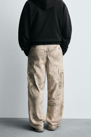 PANTALON CARGO STRAIGHT FIT - 028 de Zara - Image 2