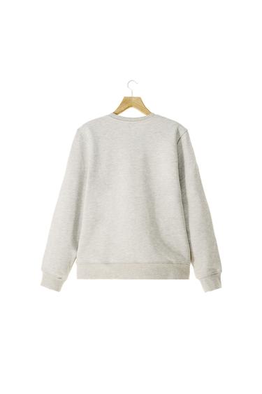 BLUZË CREWNECK HEAVYWEIGHT - SILVER UNIVERSE nga Zara