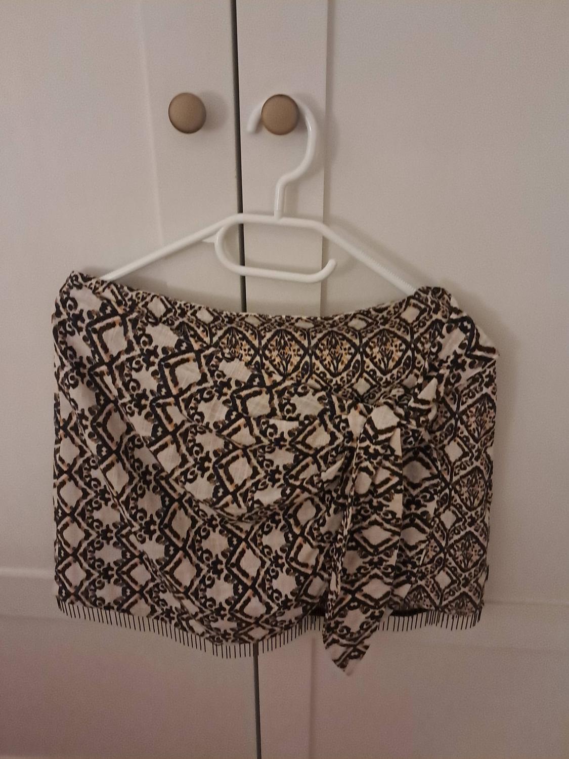 PRINTED SARONG SKIRT - Image 3