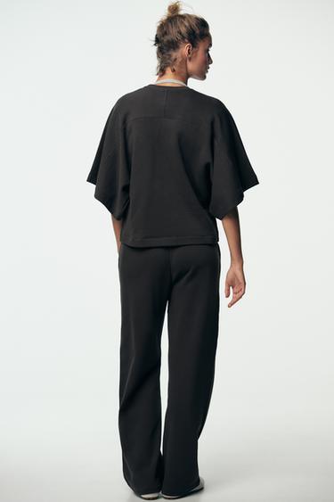 RUSTIC TROUSERS WITH BELT - Charcoal by Zara - Image 4