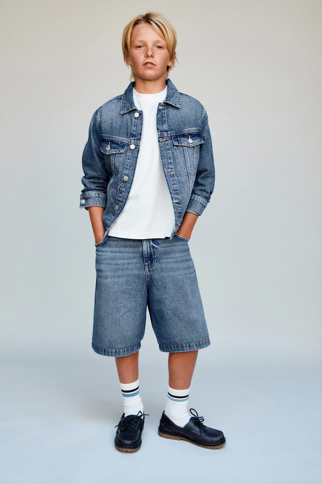 ZARA kids 140cm ジャケット&パンツセット 男の子用ショートパンツ | ZARA 日本