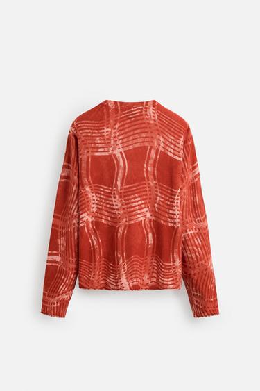 GRAPHIC PRINT SWEATER © OTIS KWAME KYE QUAICOE - Red by Zara - Image 6