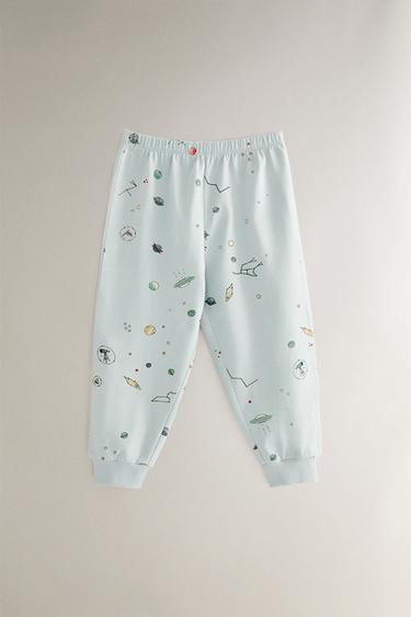 PYJAMA ENFANT PLANÈTES - Bleu clair de Zara - Image 3