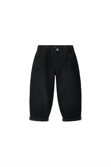 COMFORT BAGGY JEANS — Dark gray 1