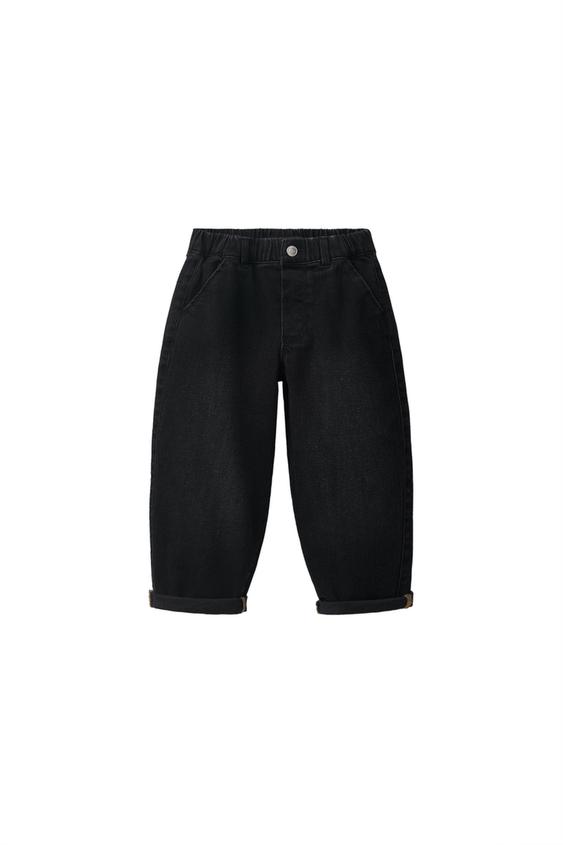 Zara BAGGY COMFORT JEANS - Dark gray - Image 0