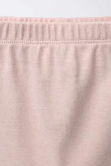 LOT BODY ET LEGGING MÉLANGÉ - Rose chiné de Zara - Image 5