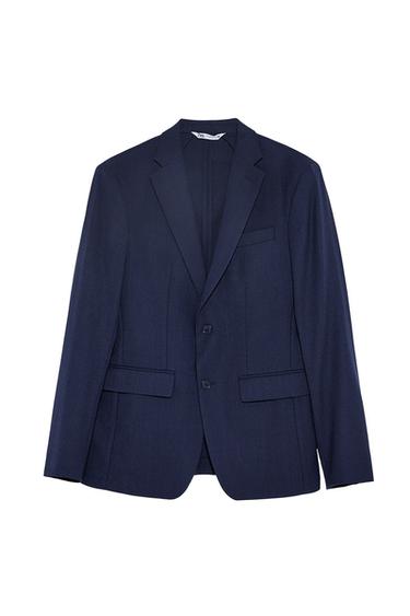 COMFORT TEXTURED SUIT BLAZER