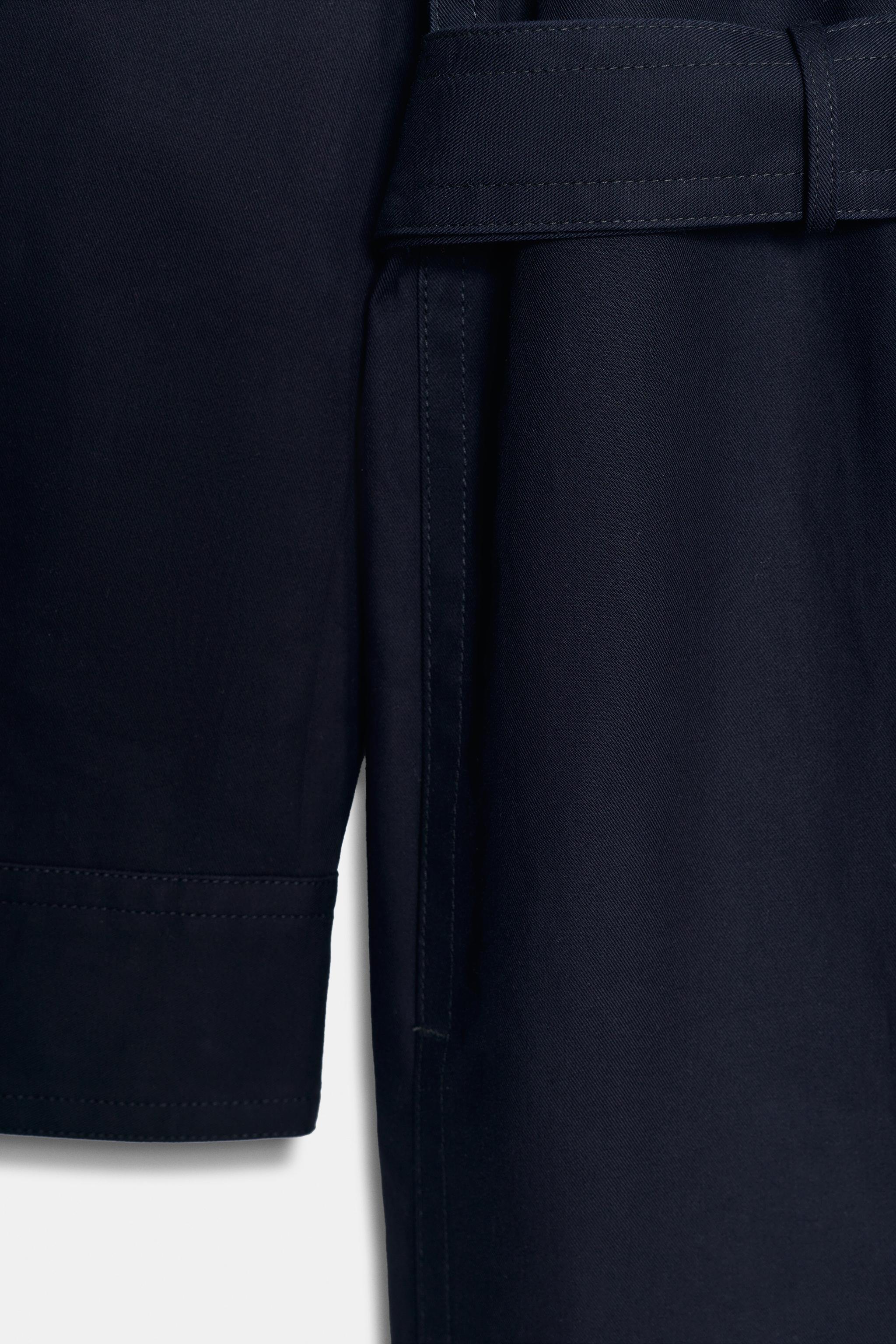 100% COTTON TRENCH COAT