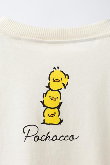 POCHACCO © SANRIO POCKET T-SHIRT - White by Zara - Image 3