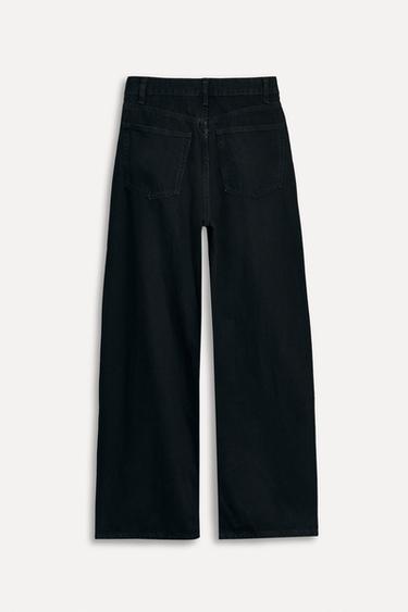 HIGH-WAIST CURVED JEANS 50TH ANNIVERSARY - Black by Zara - Image 2