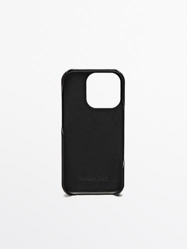Zara Nappa leather iPhone 16 Pro case - Brown - Image 0