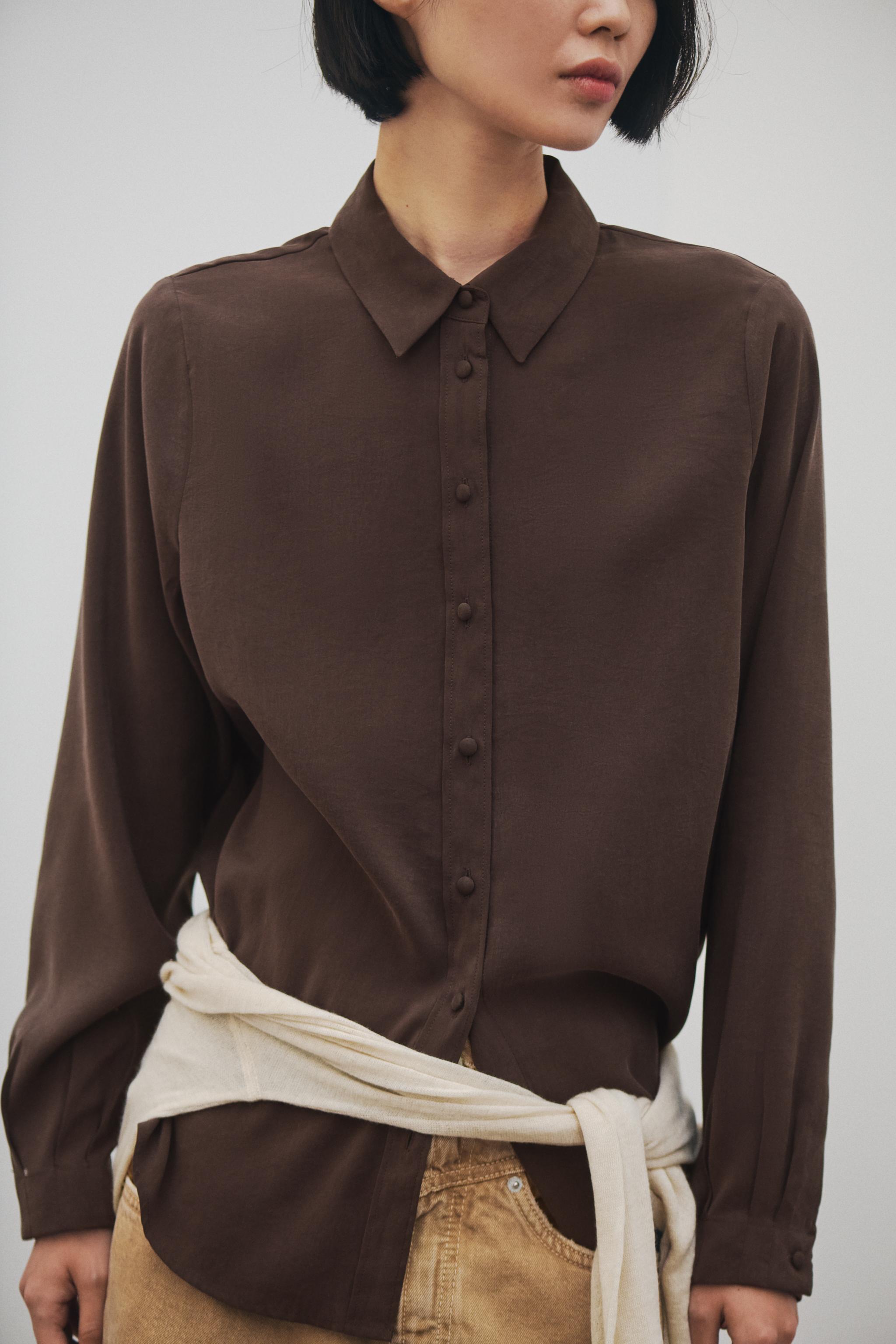 確認画像  ZARA  キャミソール付きブラウス ZARA - ZARA キャミソール重ね着 ブラウス Tシャツの通販 by