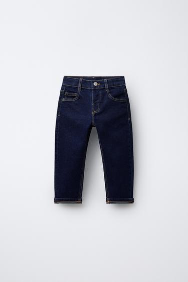 STRAIGHT FIT JEANS - Blue by Zara