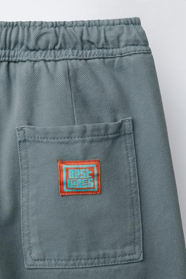 balloon SEAM TROUSERS - Blue by Zara - Image 3