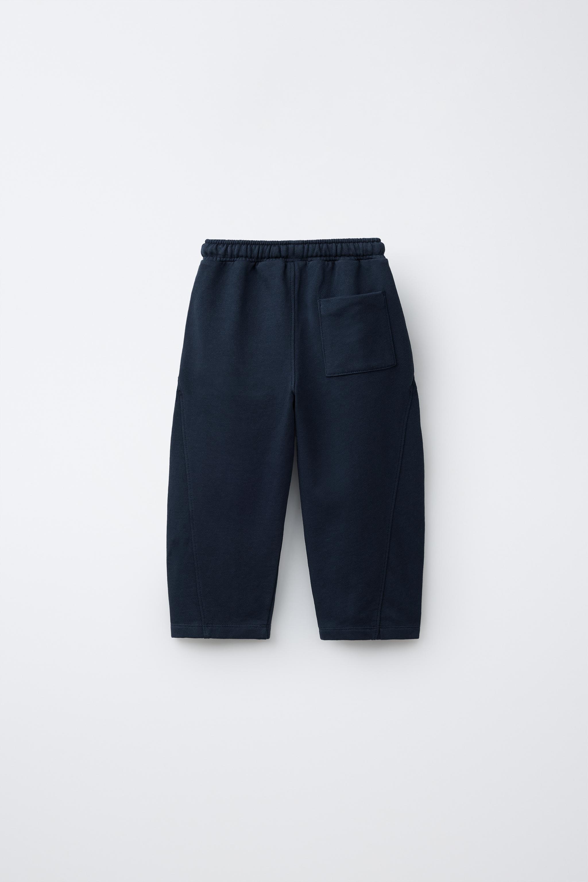 PANTALON BARREL ÉTIQUETTE