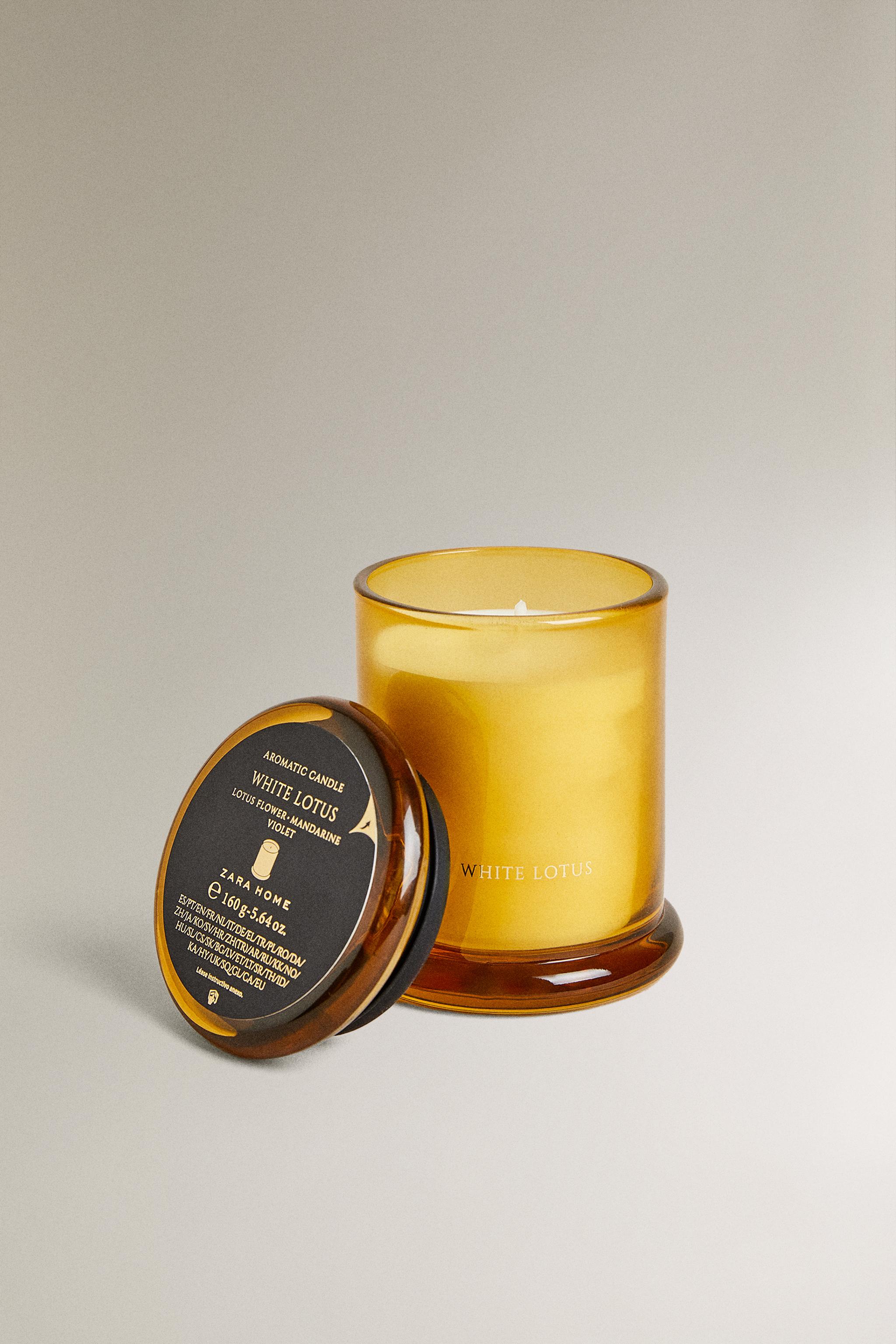 G) BOUGIE PARFUMÉE WHITE LOTUS