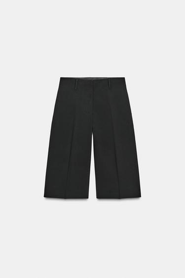 ZW COLLECTION LONG BERMUDA SHORTS - Black by Zara - Image 5