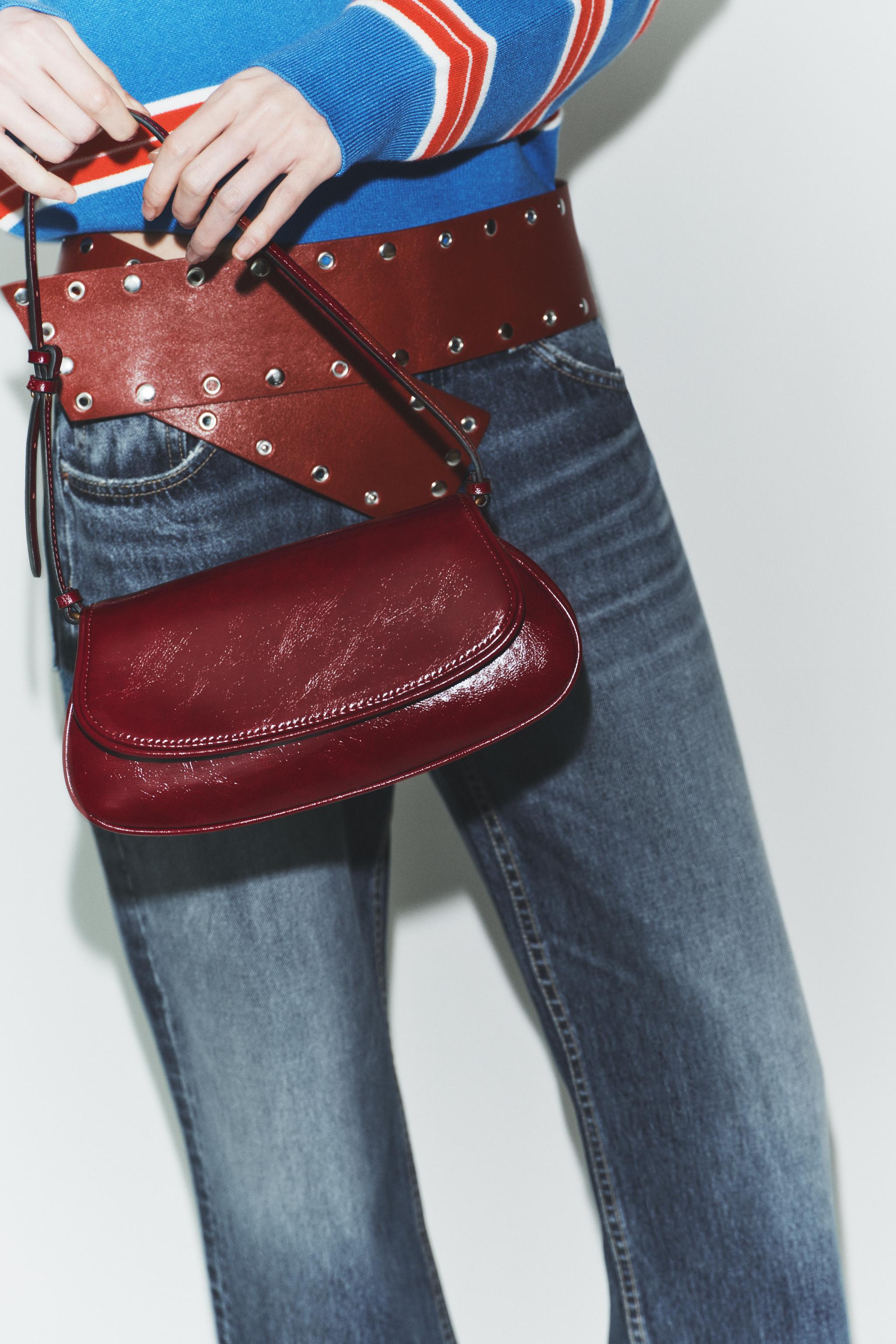 フラップショルダーバッグ - レッド | ZARA Japan / 日本
