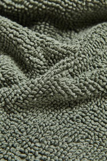 GŁADKI ANTYPOŚLIZGOWY DYWANIK ŁAZIENKOWY - Khaki Zara