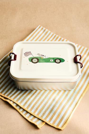 Zara Multicoloured - YARIŞ KÖPEKLİ ÇOCUK YEMEK KUTUSU