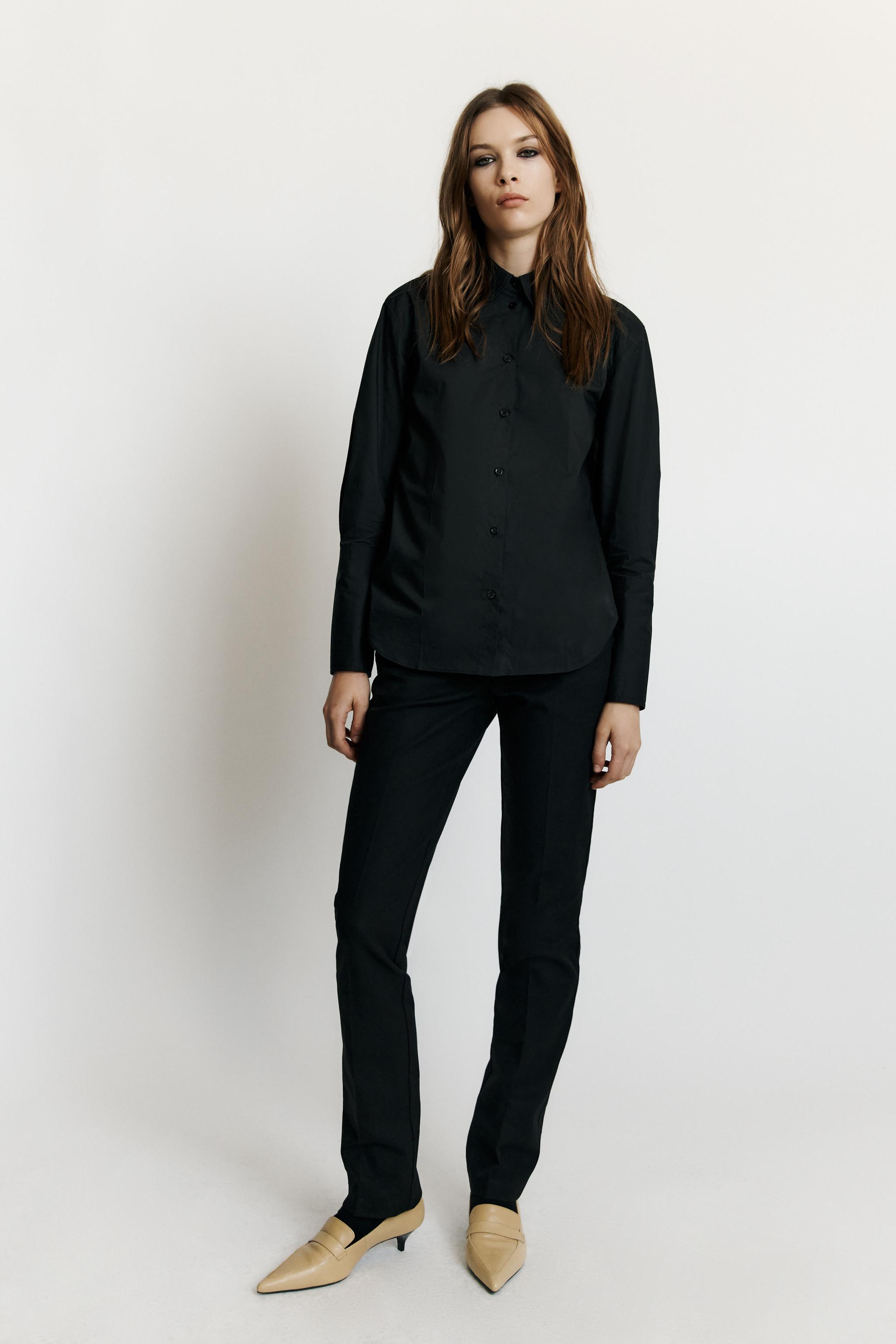 レディースポプリンシャツ | ZARA 日本
