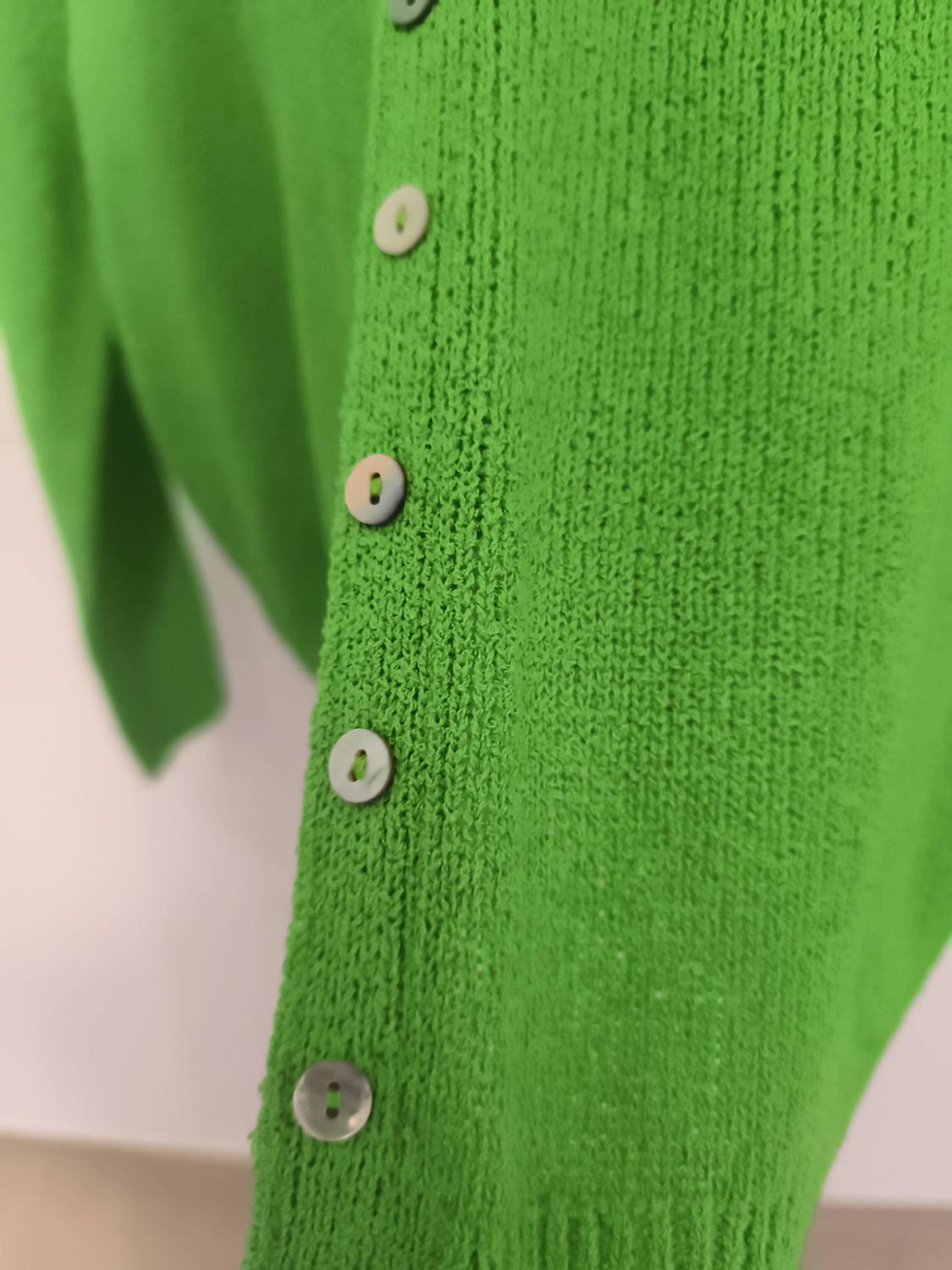 PLAIN KNIT CARDIGAN - Image 3