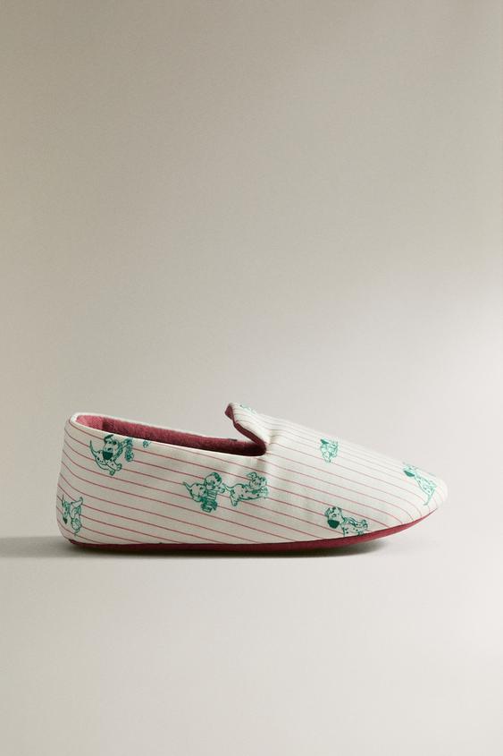 Zara 101 DALMATIANS ©DISNEY CHRISTMAS SLIPPERS - Beige - Image 0