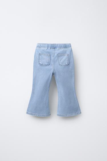 LEGGING DENIM FLARE - Azul claro de Zara