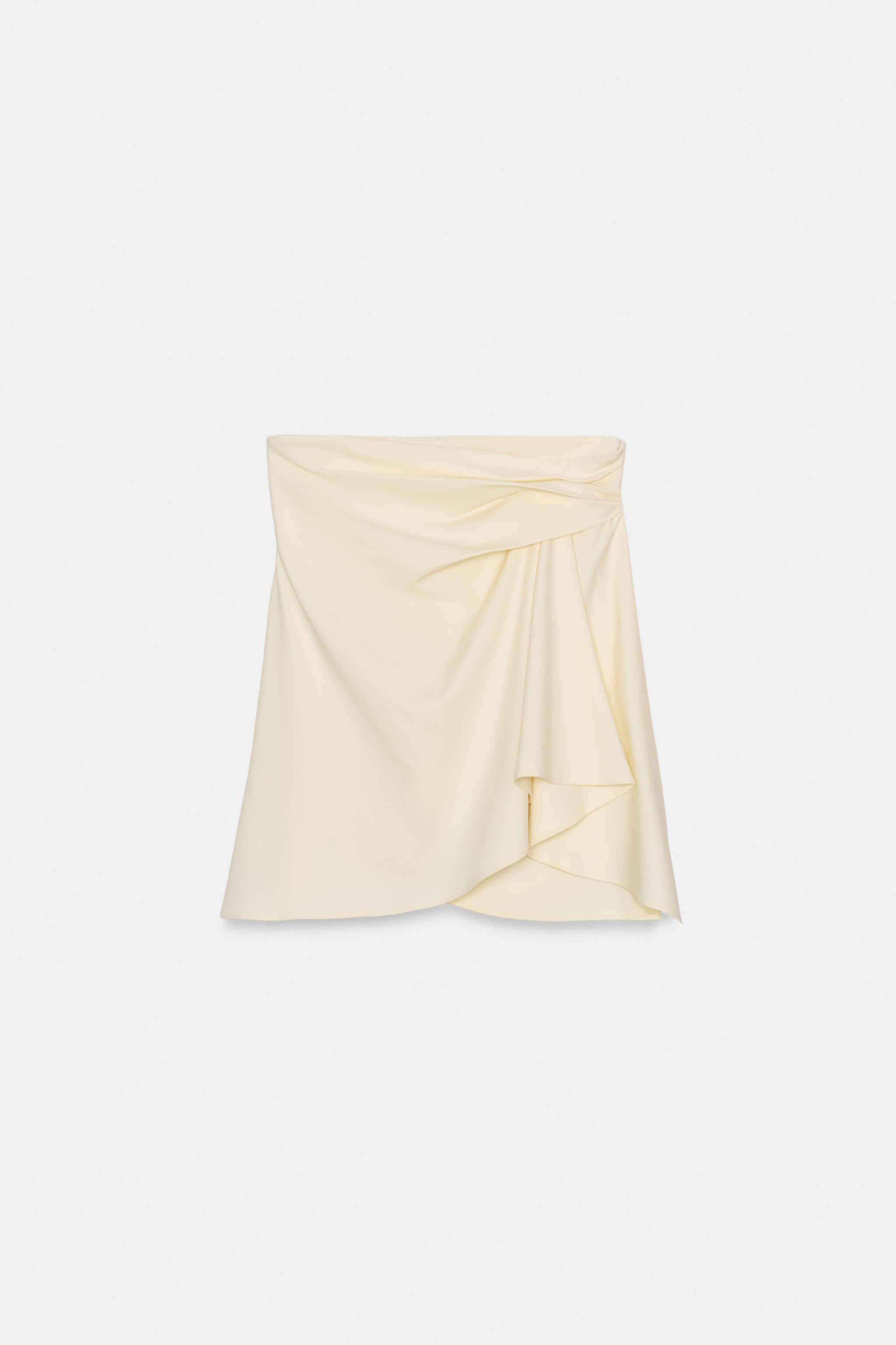 HAUT BUSTIER À PLIS