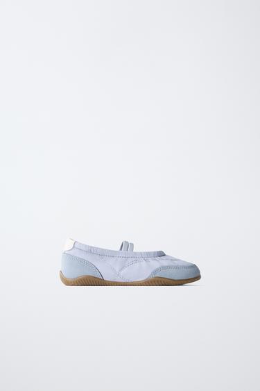 СПОРТИВНЫЕ БАЛЕТКИ — Синий от Zara