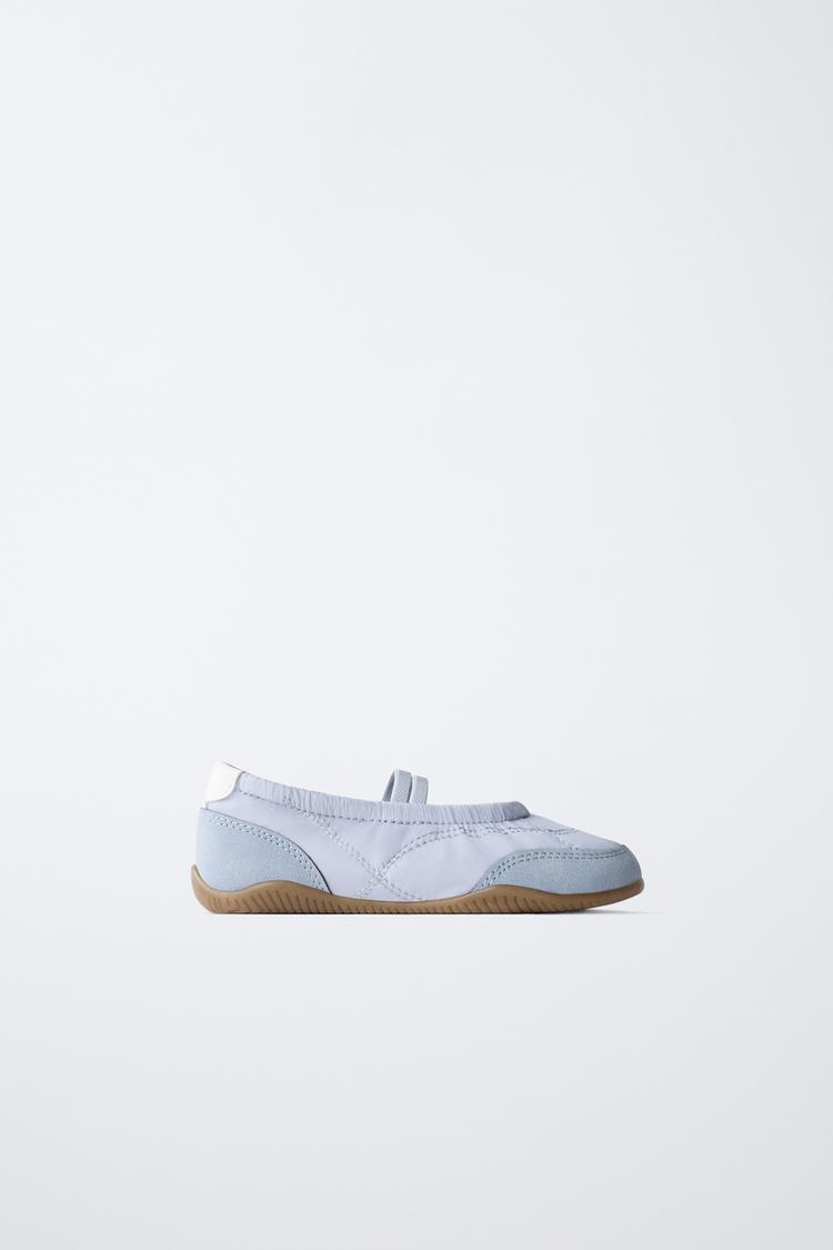 SPORT BALLET FLATS — Blue