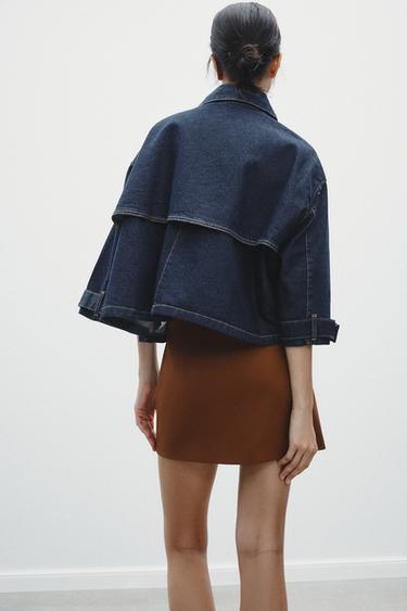 MINI SKIRT - Light brown by Zara - Image 3