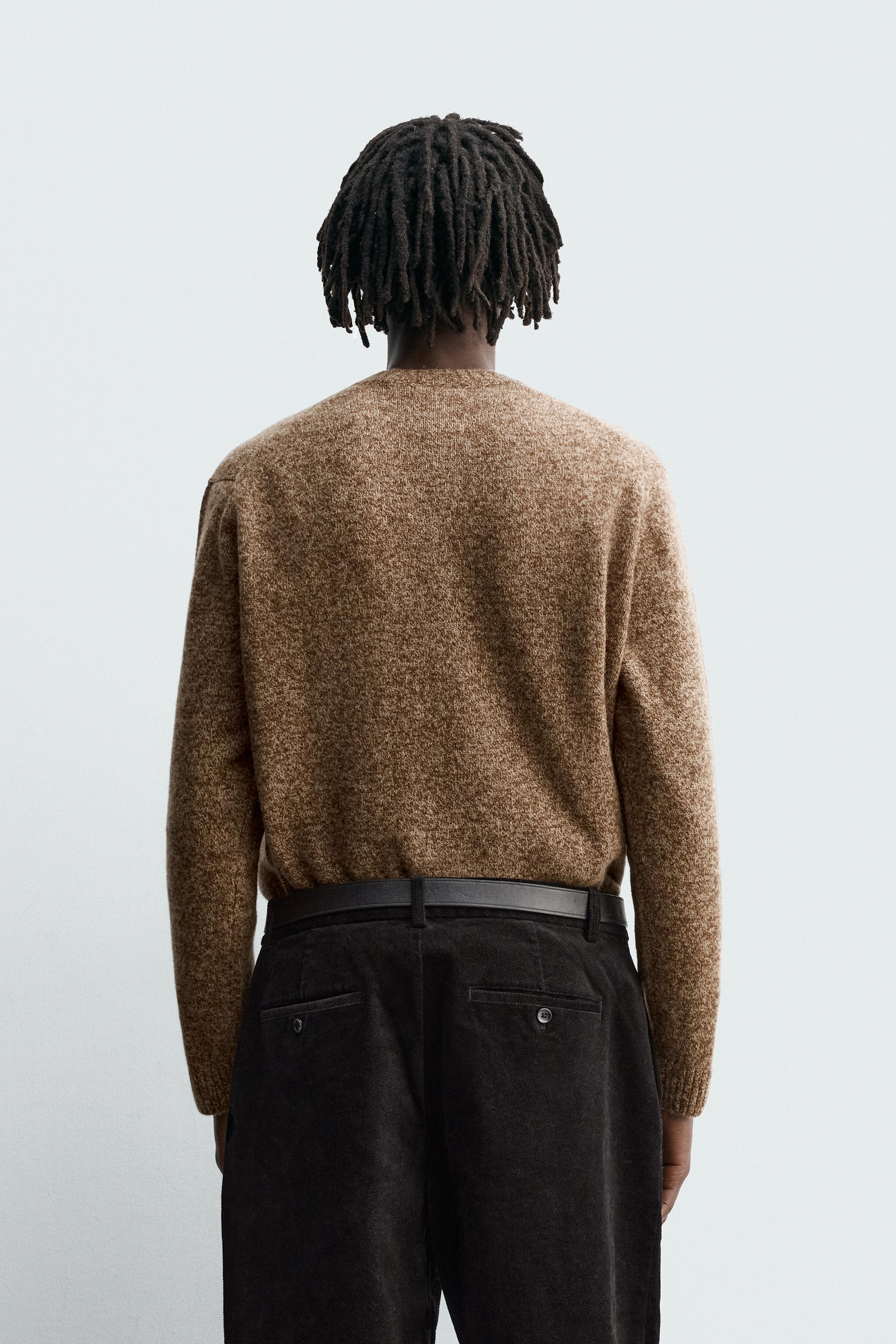 100% WOOL TEXTURED JUMPER
