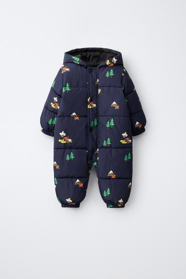 MICKEY MOUSE © DISNEY WATER-REPELLENT PADDED ALL-IN-ONE - Navy blue de Zara
