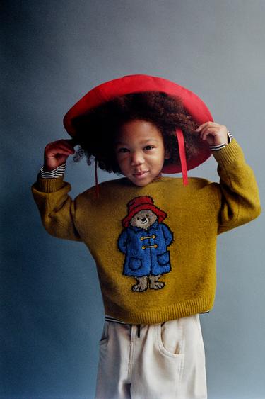 SOFT-TOUCH-STRICKPULLOVER PADDINGTON™ - Senfgelb von Zara