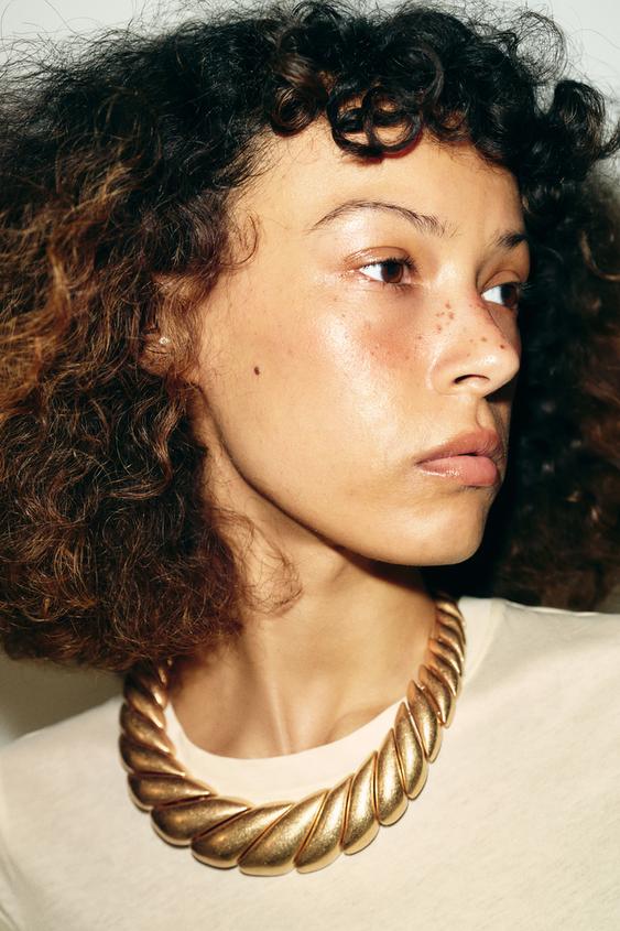 METAL PIECES NECKLACE from Zara - $39.90