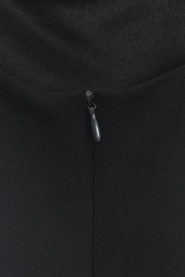 ROBE COURTE BAS COORDONNÉ - Bleu marine foncé de Zara - Image 6