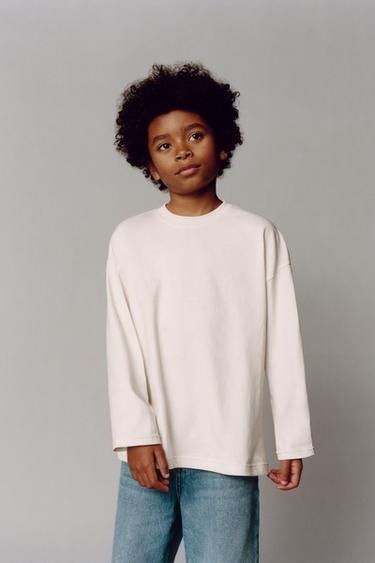 PACK TRES CAMISETAS LISAS - Hielo de Zara