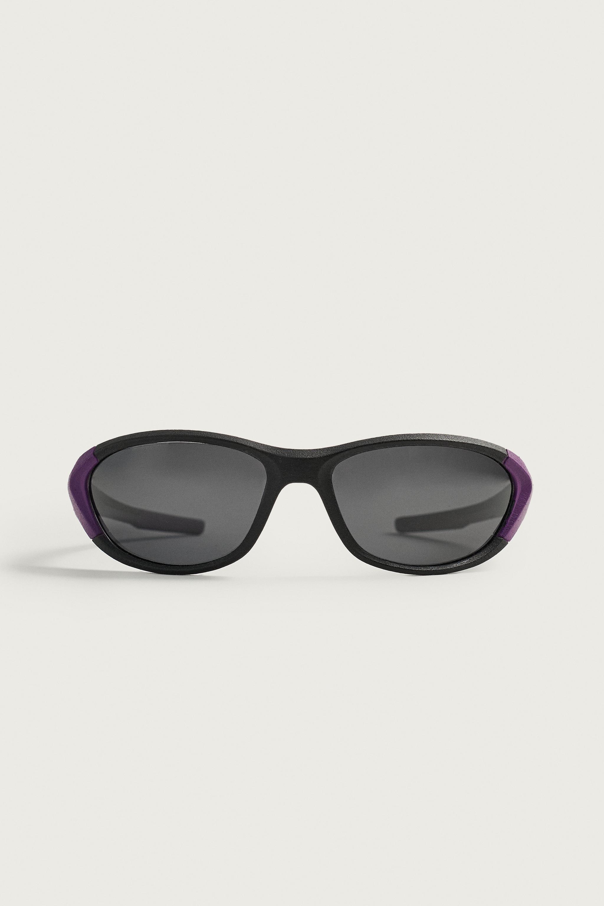 OVAL SUNGLASSES — Purple