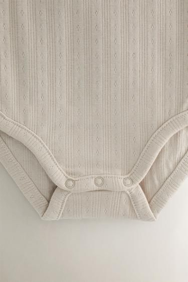 PACK OF CHILDREN’S BODYSUITS - Grey by Zara - Image 2