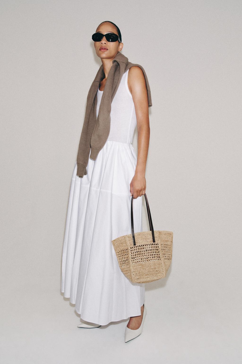 MINI RAFFIA TOTE BAG