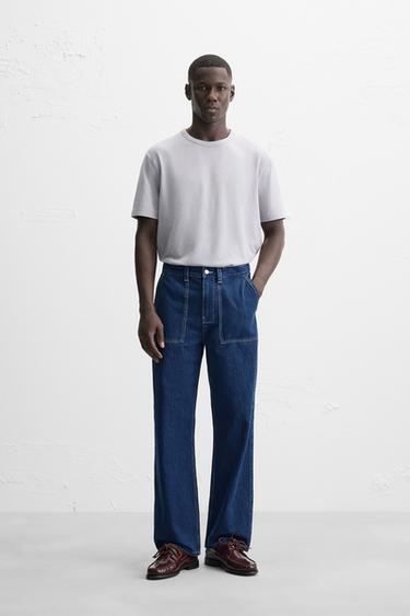 CAMISETA REGULAR FIT - Lavanda de Zara - Imagen 0