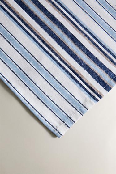 STRIPED TABLE RUNNER - Blue by Zara - Image 2