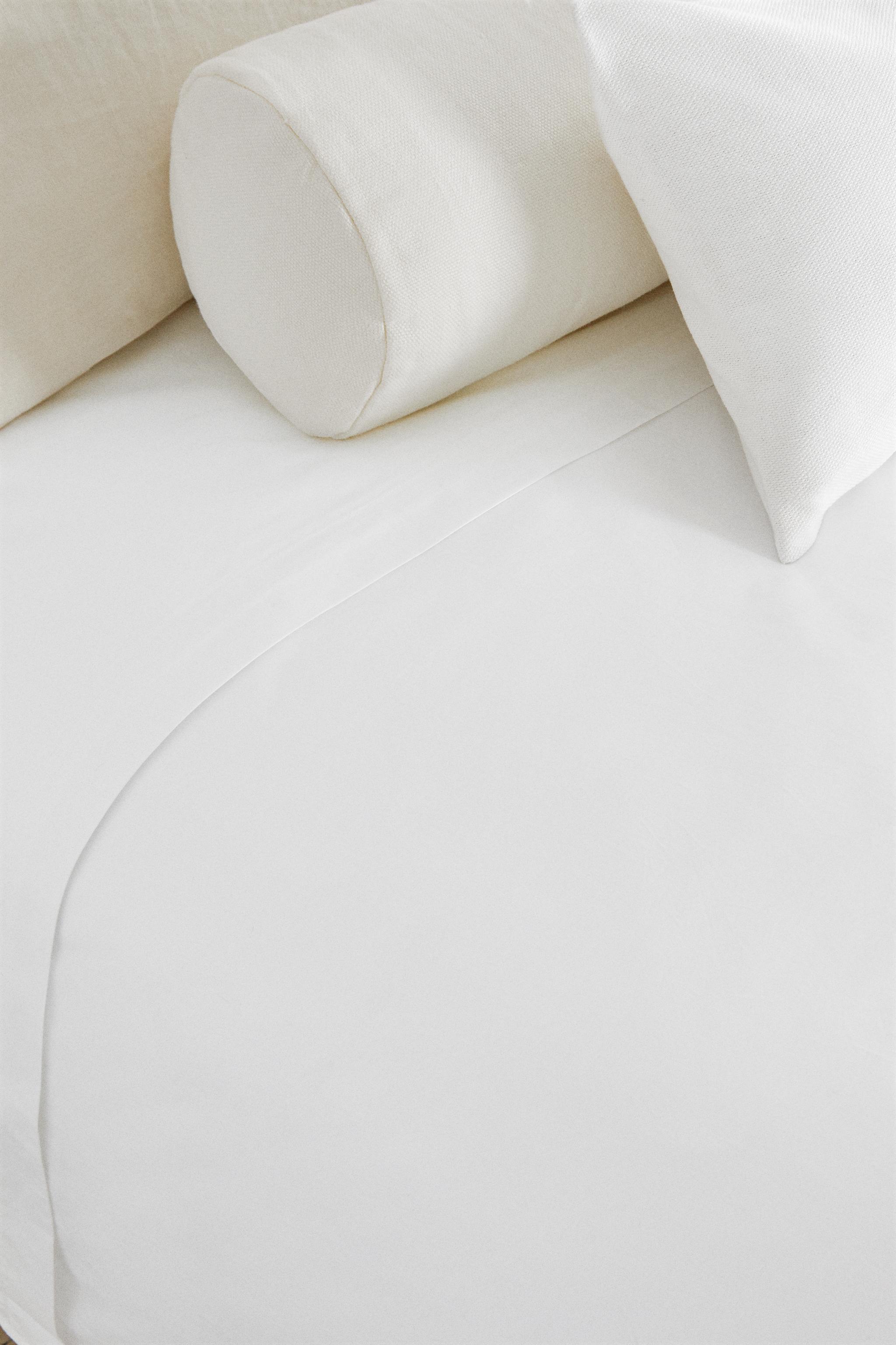 PERCALE COTTON FITTED SHEET | 15.7" THICK (500 THREAD COUNT)