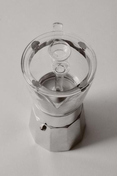 ITALIAN BOROSILICATE 6-CUP COFFEE MAKER - Cream by Zara - Image 6