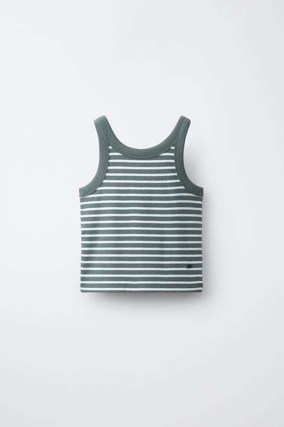STRIPED APPLIQUÉ TOP - Stripes by Zara - Image 0