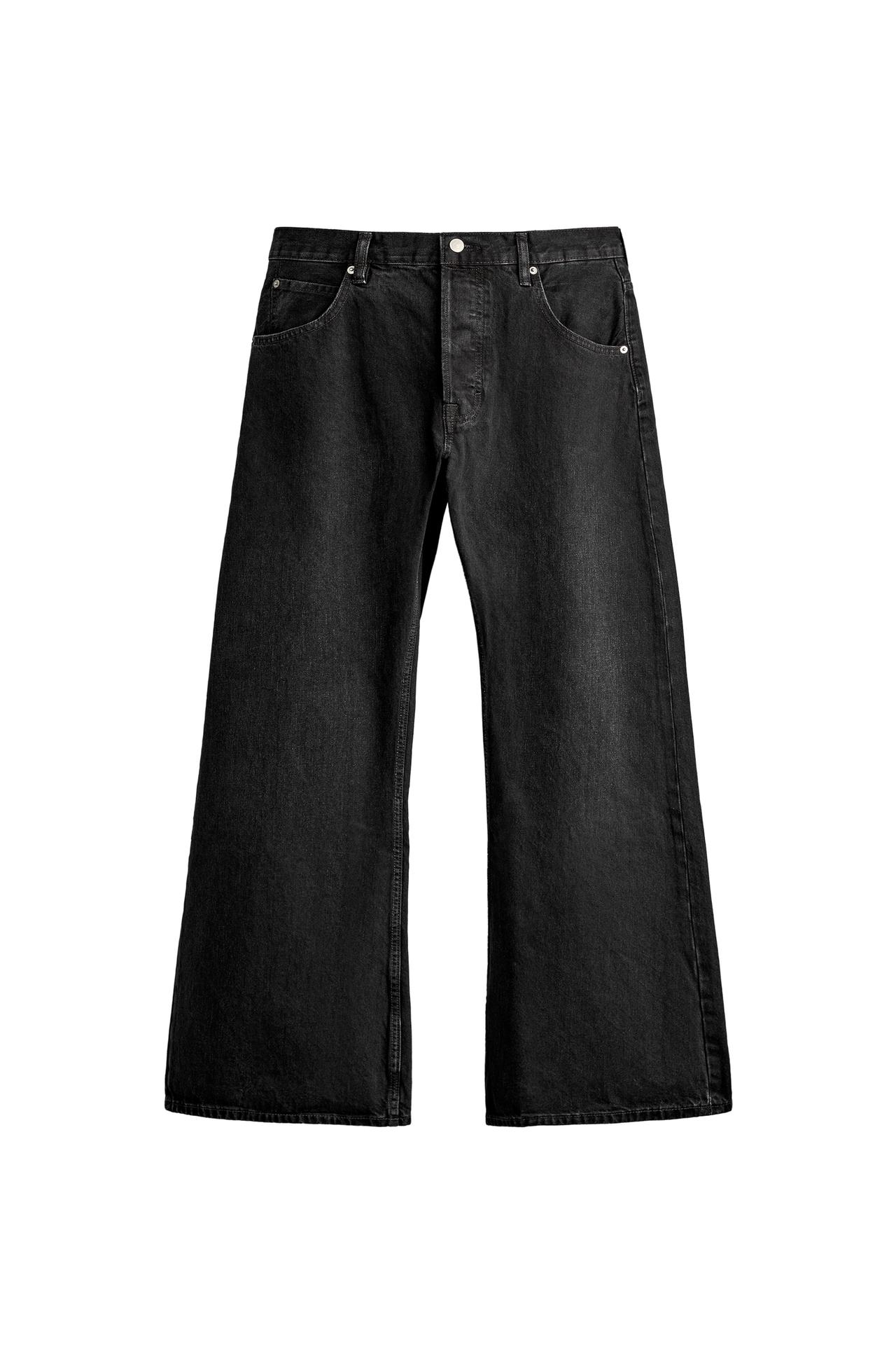 BARREL FLARE FIT JEANS