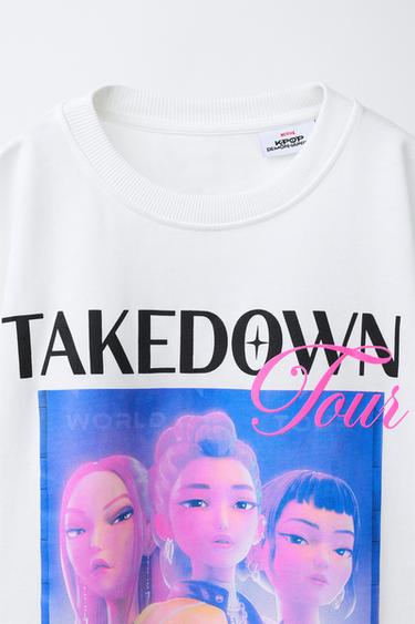 KPOP DEMON HUNTERS™ NETFLIX © PRINT T-SHIRT - White by Zara - Image 2