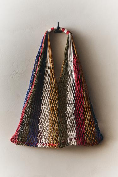 MESH TOTE BAG - Multicoloured by Zara - Image 4